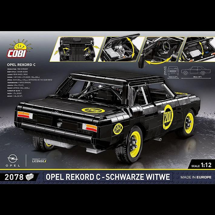 Opel Record C Schwarz