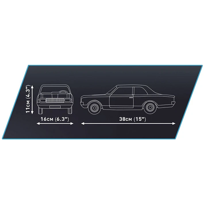 Opel Record C Schwarz