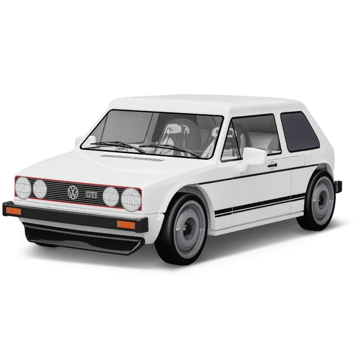VW Golf GTI 1976 Weiß