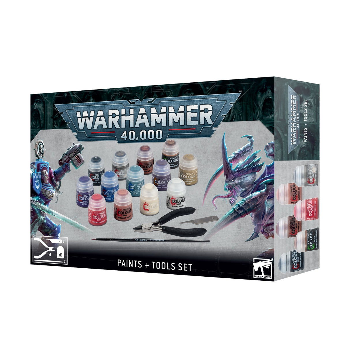 40k Paints & Tools Set