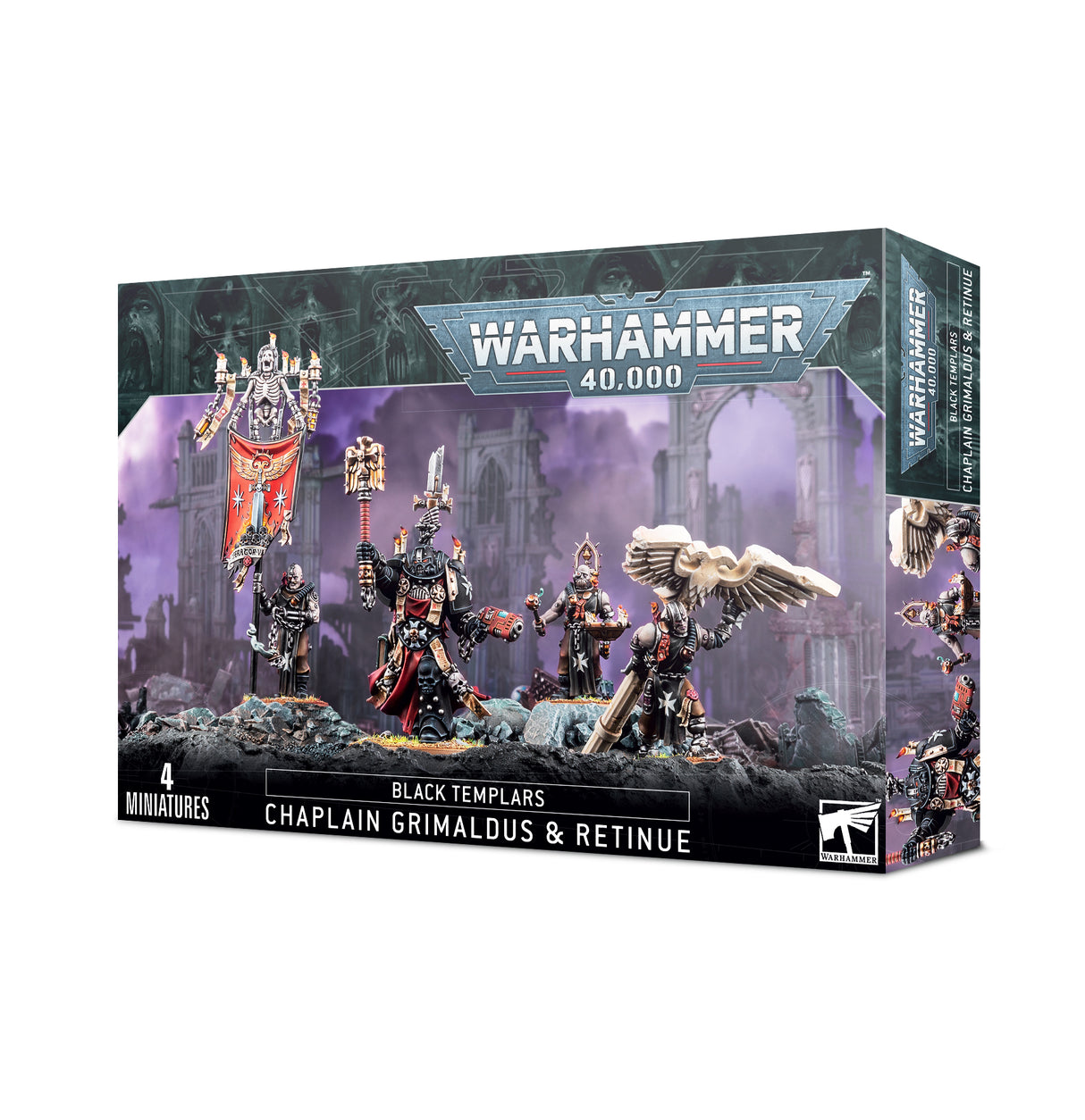 40k Black Templars: Grimaldus & Retinue