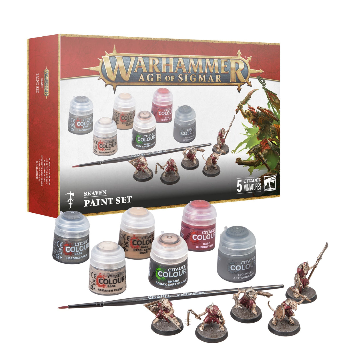 AoS Skaven Paint Set
