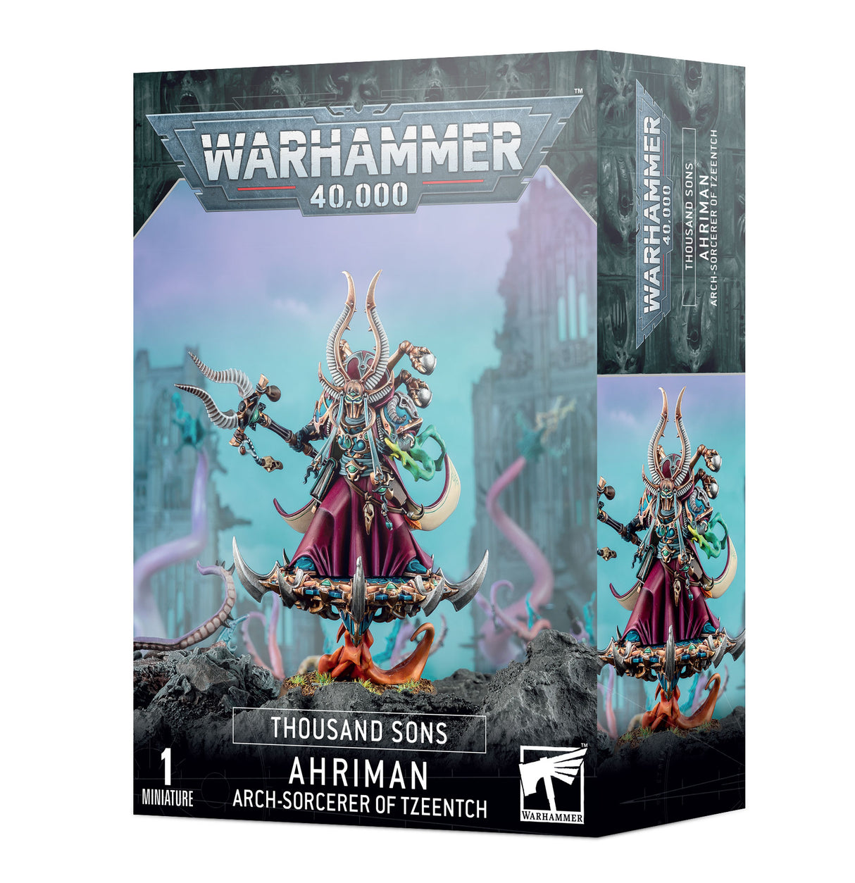 40k Thousand Sons: Ahriman Arch-Sorcerer fo Tzeentch