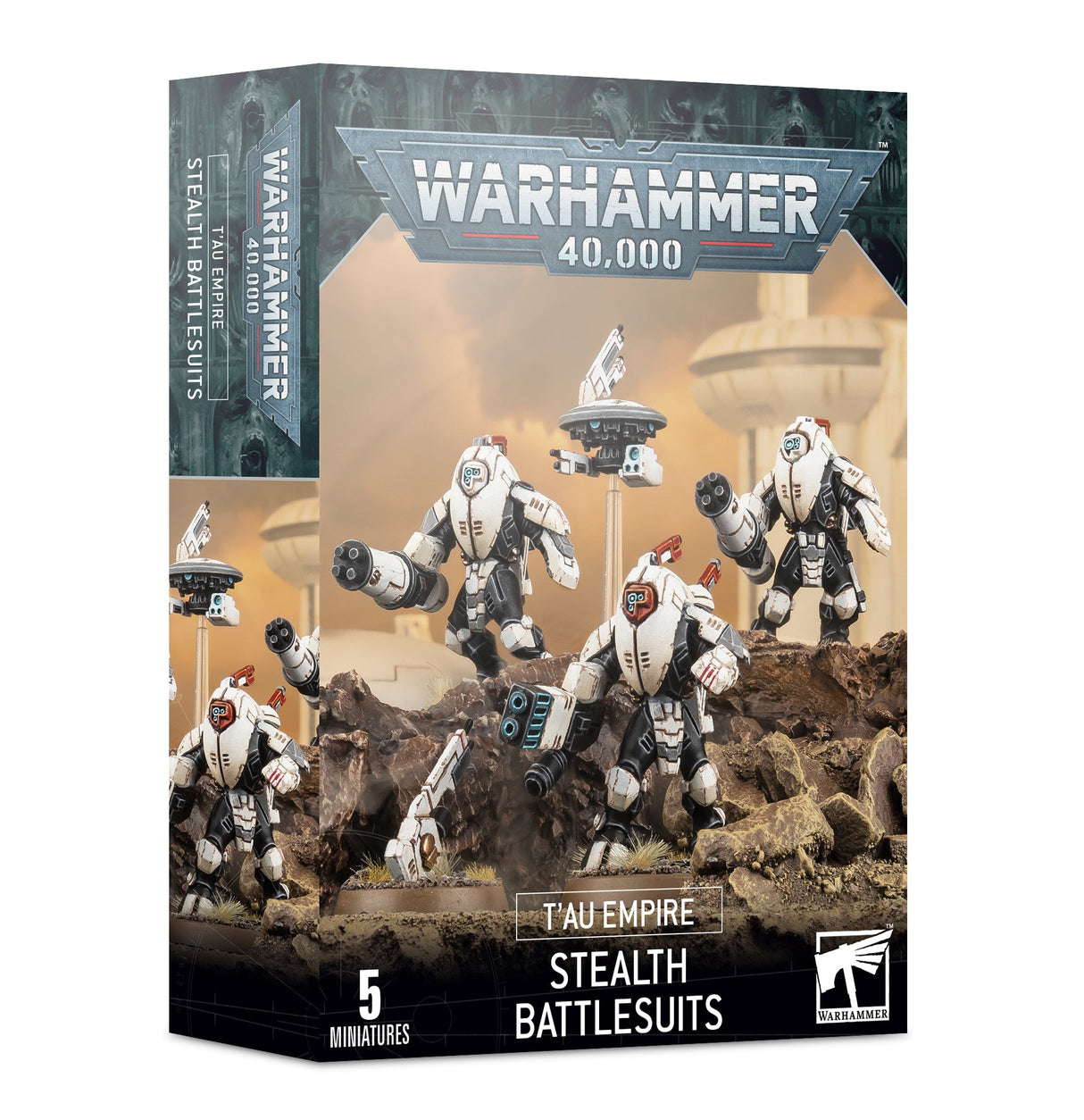40k T'AU Empire: Stealth Battlesuits
