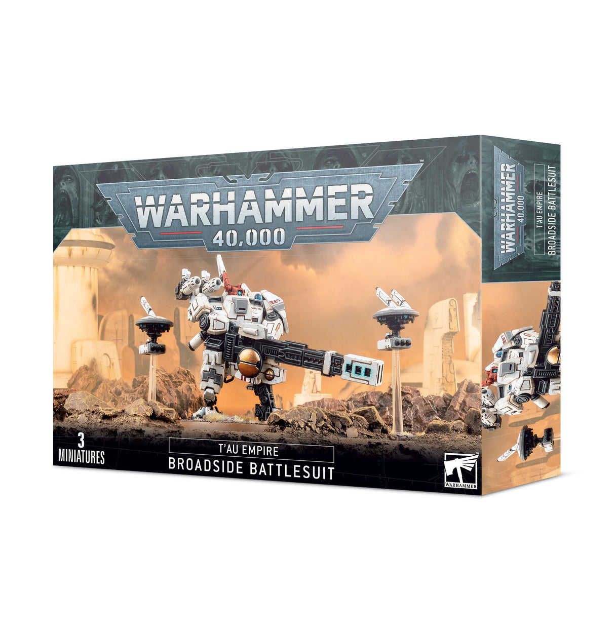 40k T'AU Empire: Broadside Battlesuits