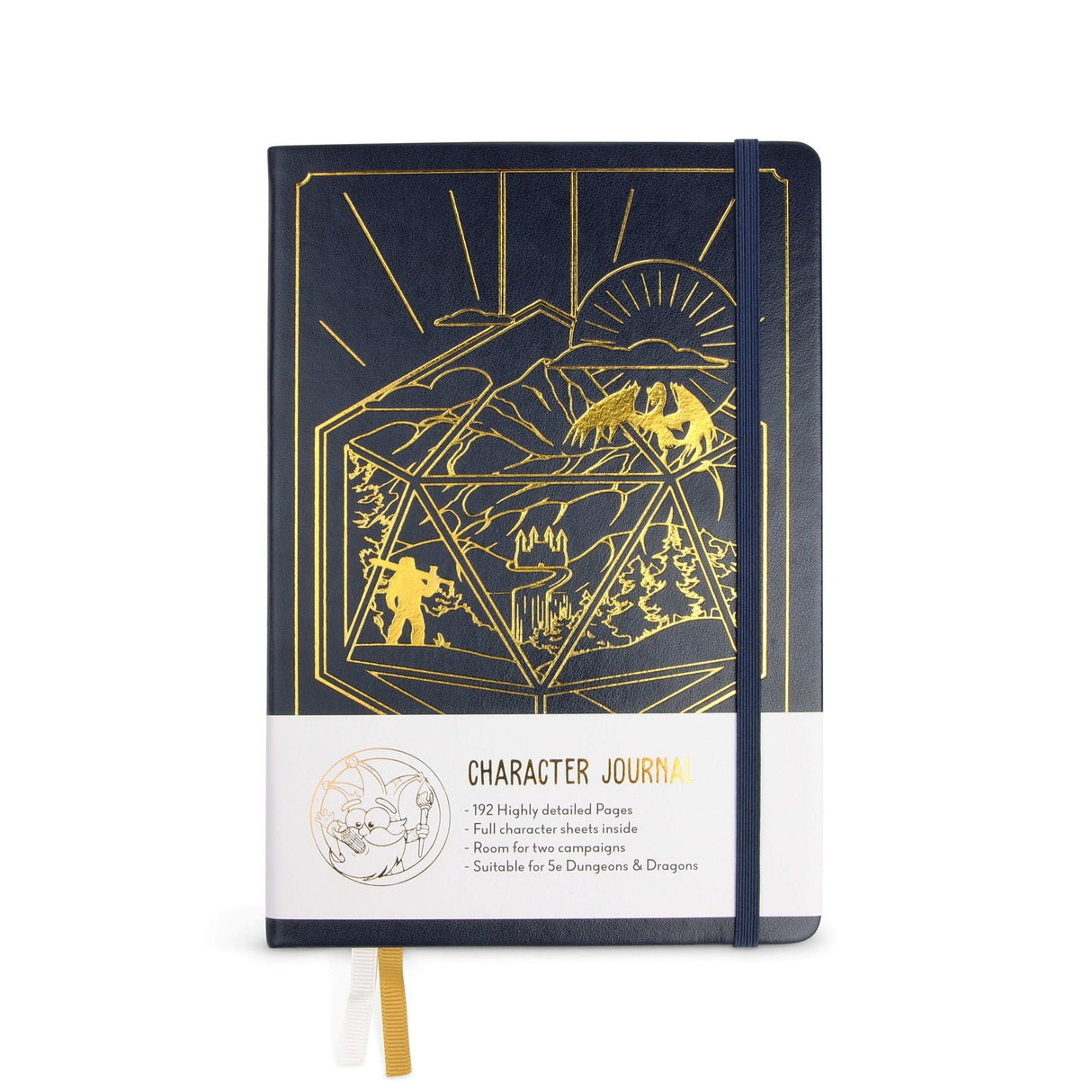 Glassstaff - DnD 5e Player Journal - Blau - cardcosmos