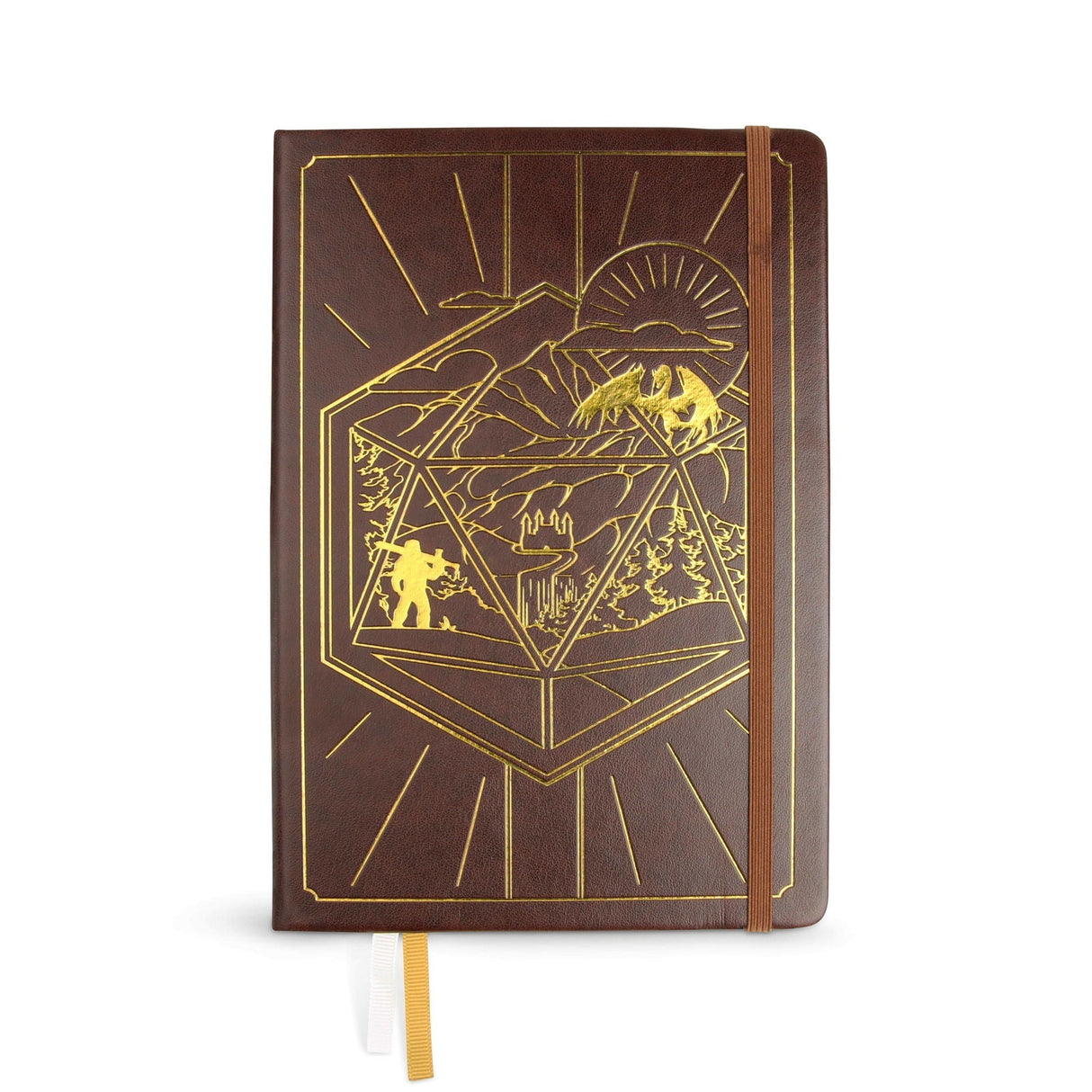 Glassstaff - DnD 5e Player Journal - Braun - cardcosmos