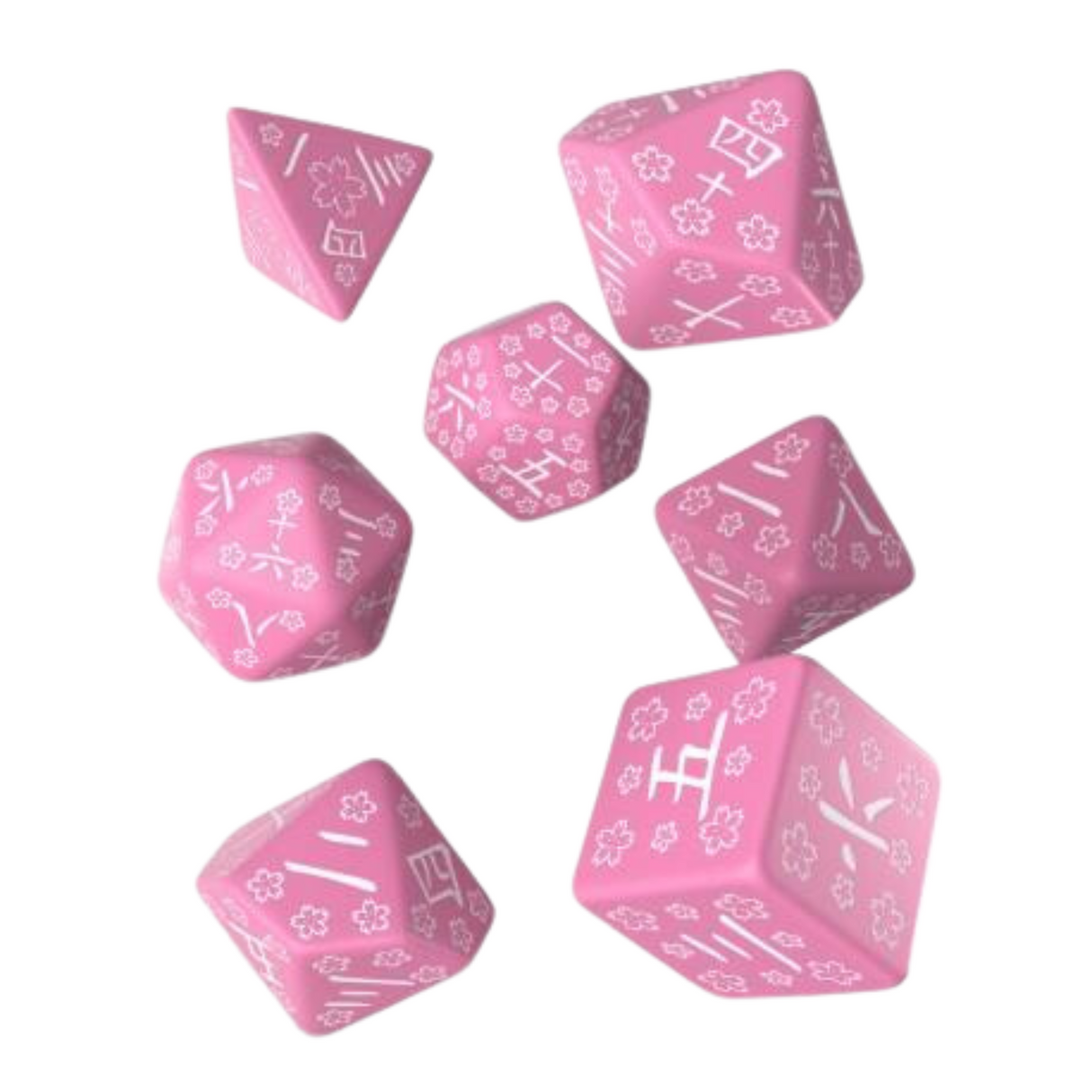 Q Workshop - Japanese Dice Set: Sweet Spring Memory - cardcosmos