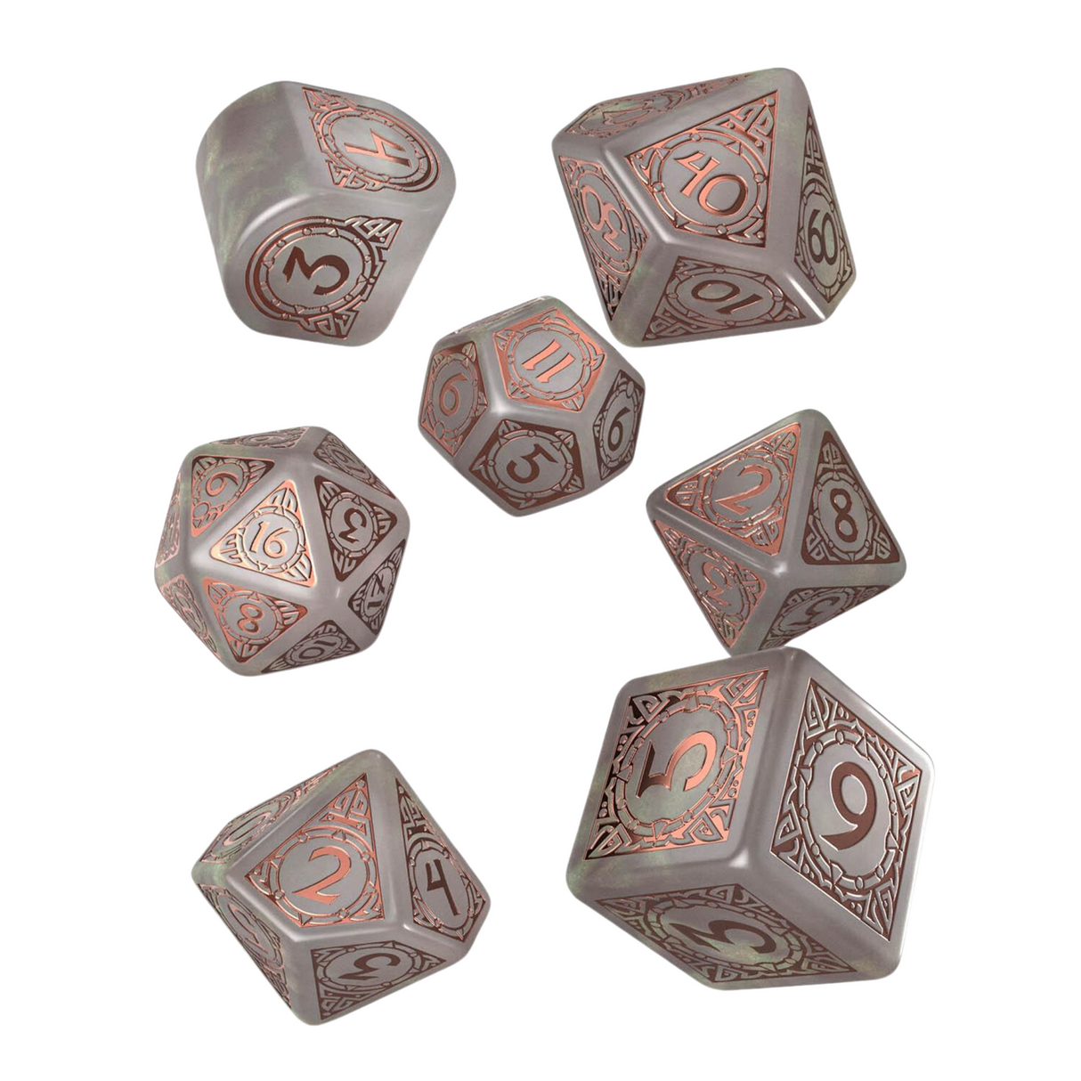 Q Workshop - Viking Modern Dice Set: Niflheim (7) - cardcosmos