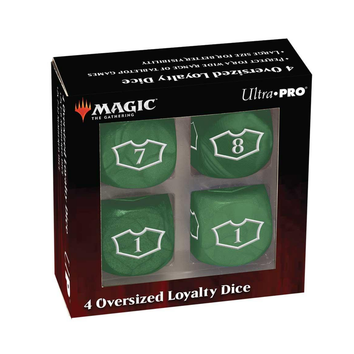 Ultra Pro - Deluxe 22MM Forest Loyalty Würfelset mit 7-12 für Magic: The Gathering - cardcosmos