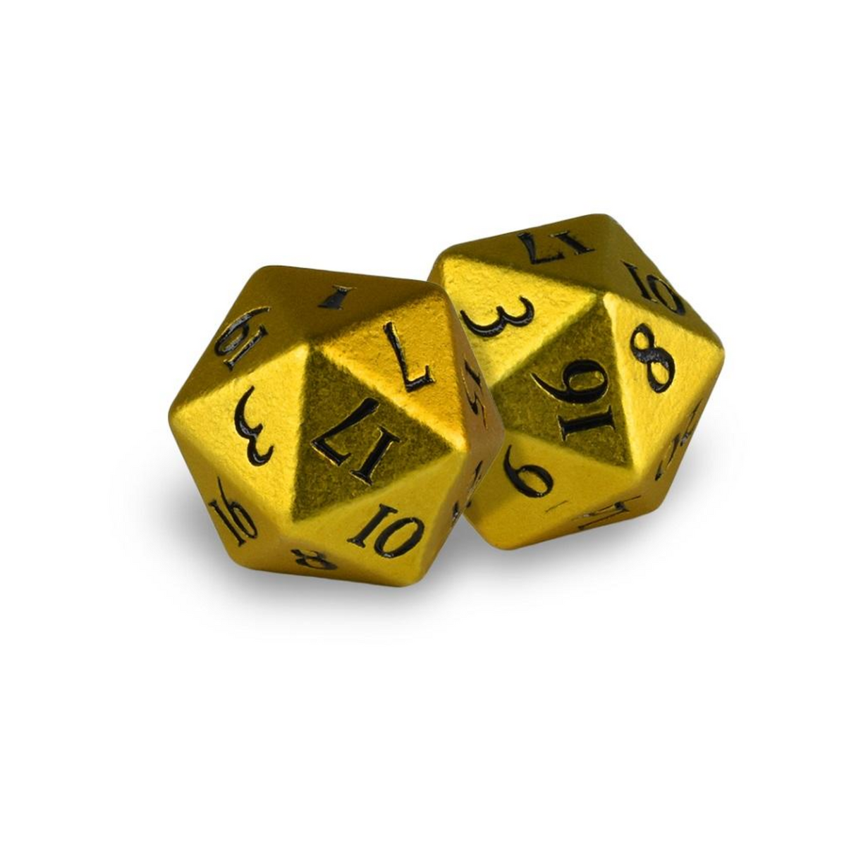 Ultra Pro - Heavy Metal D20 Dice - Bumblebee - cardcosmos