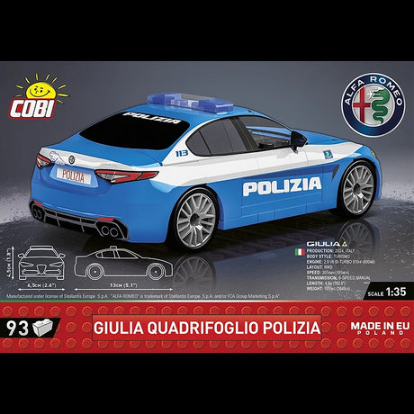 Alfa Romeo Gulia Quadrifoglio Polizia
