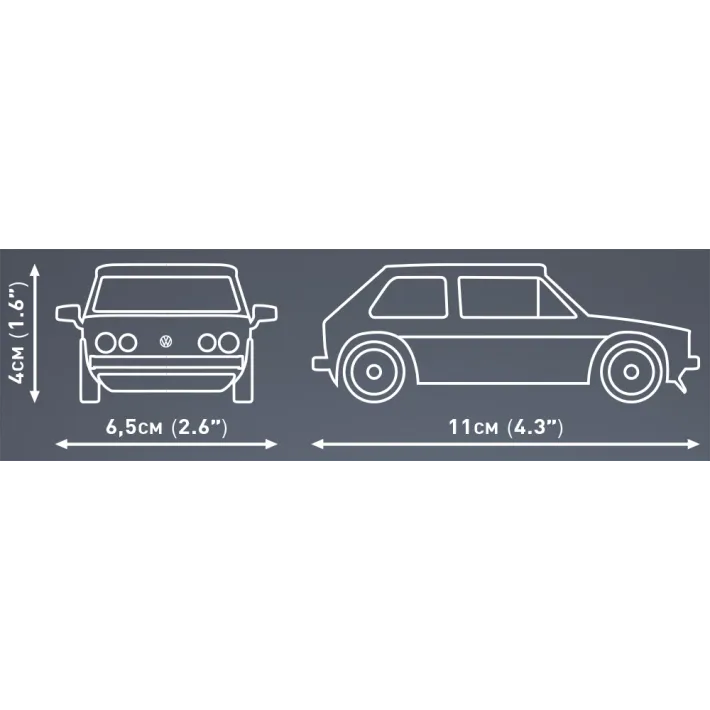 VW Golf GTI 1976 Weiß