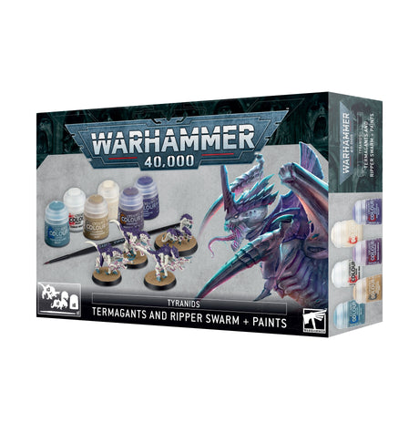 40k Tyranids: Teramagants & Ripper Swarm + Paints