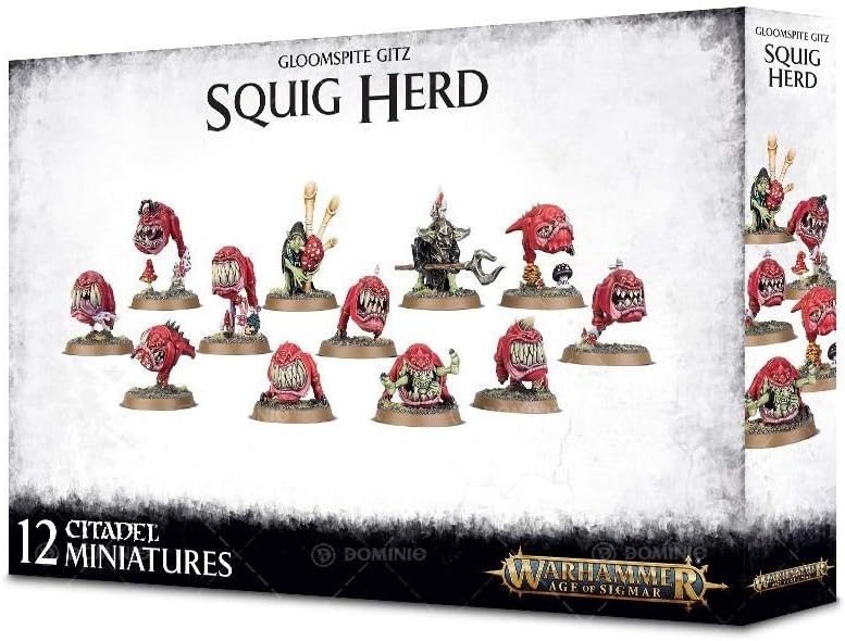 AoS Gloomspite Gitz: Squig Herd