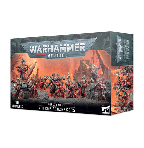 40k World Eaters: Khorne Berzerkers
