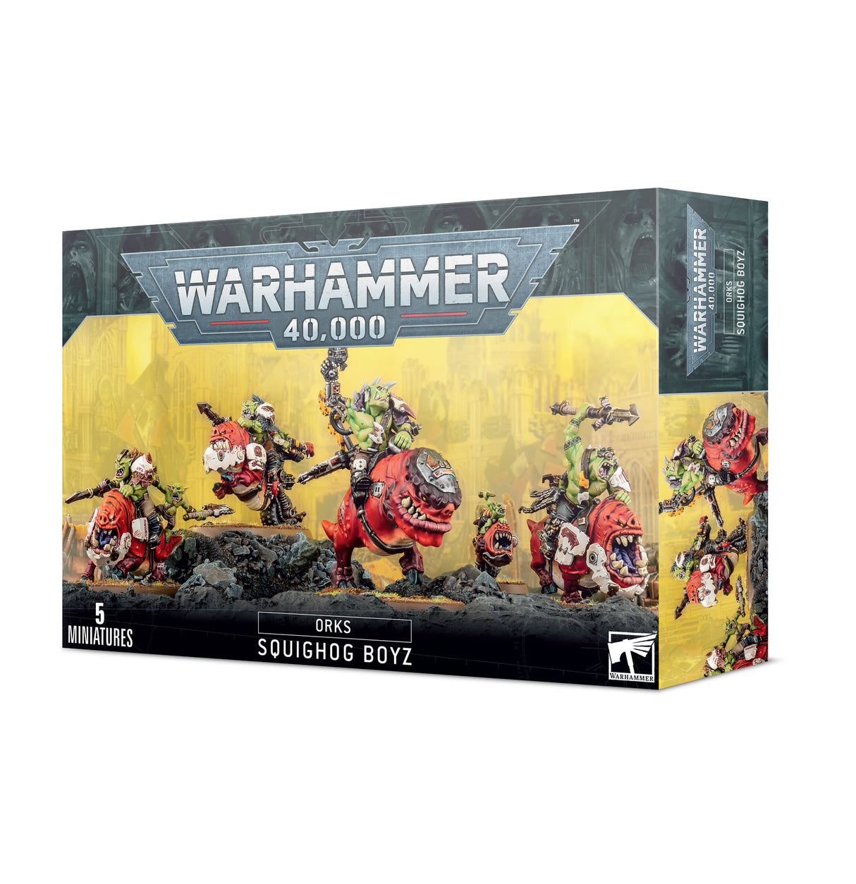 40k Orks: Squighog Boyz