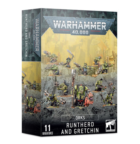 40k Orks: Runtherd & Gretchin