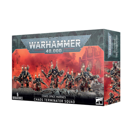40k Chaos Space Marines: Chaos Terminator Squad