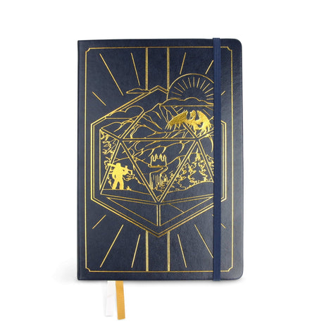 Glassstaff - DnD 5e Player Journal - Blau - cardcosmos