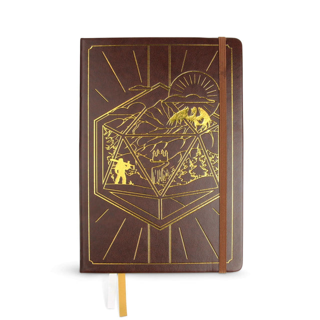 Glassstaff - DnD 5e Player Journal - Braun - cardcosmos