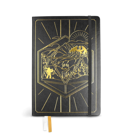 Glassstaff - DnD 5e Player Journal - Schwarz - cardcosmos