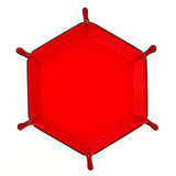 Glassstaff - Hexagonal Foldable Rolling Tray - Dragon Skin Rot - cardcosmos